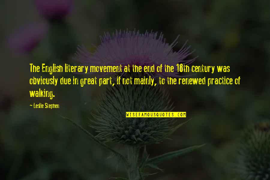 Inhalational Anaesthetic Wikipedia Quotes By Leslie Stephen: The English literary movement at the end of