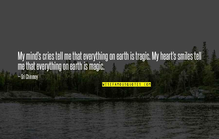 Inmunidad Activa Quotes By Sri Chinmoy: My mind's cries tell me that everything on