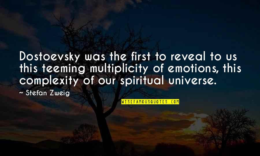Inna Ilayhi Rajioon Quotes By Stefan Zweig: Dostoevsky was the first to reveal to us Inna Ilayhi Rajioon Quotes By Stefan Zweig: Dostoevsky was the first to reveal to us