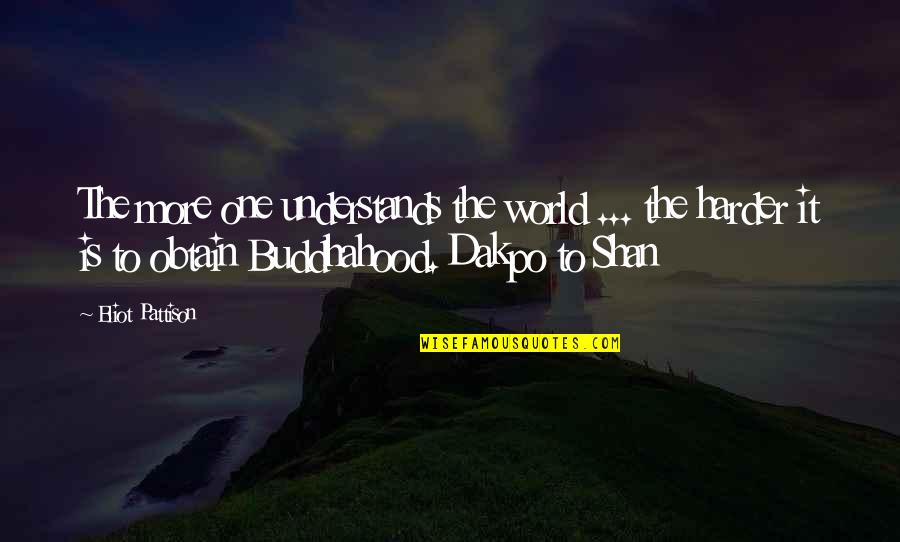 Innana Quotes By Eliot Pattison: The more one understands the world ... the
