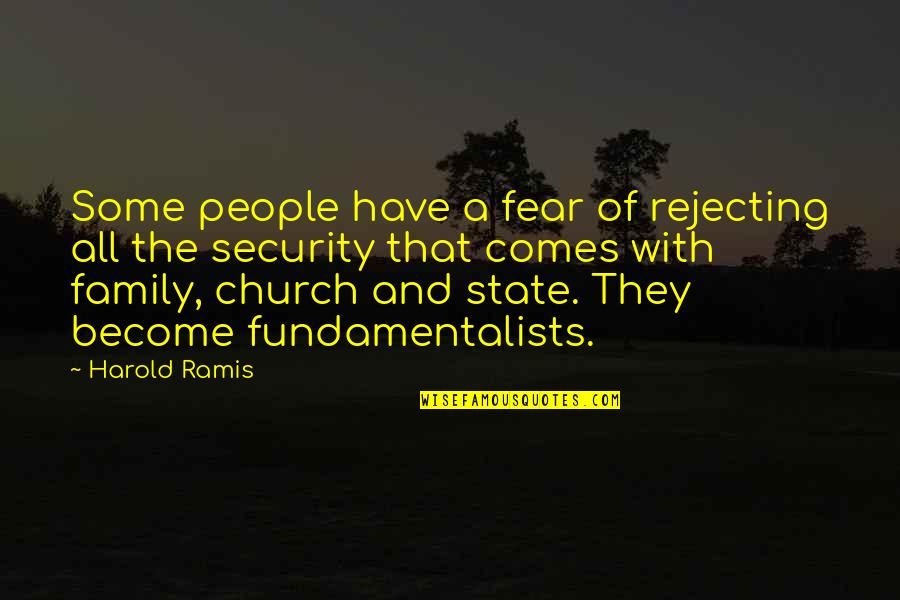 Insectes Quotes By Harold Ramis: Some people have a fear of rejecting all Insectes Quotes By Harold Ramis: Some people have a fear of rejecting all