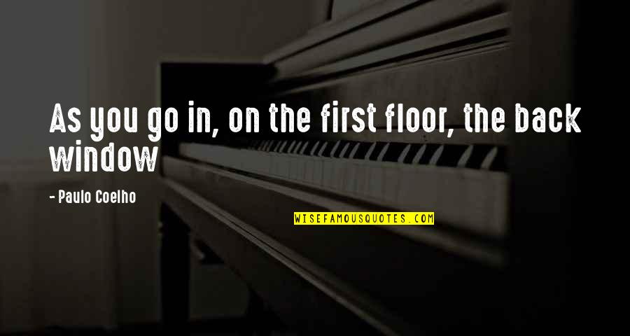 Inspector Lynley Quotes By Paulo Coelho: As you go in, on the first floor, Inspector Lynley Quotes By Paulo Coelho: As you go in, on the first floor,