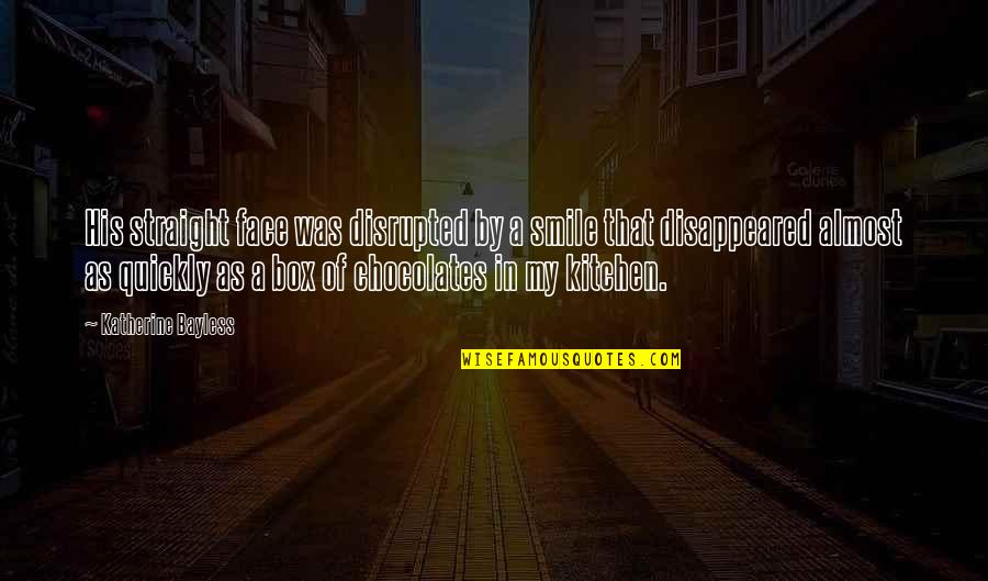 Inspirational Beer Quotes By Katherine Bayless: His straight face was disrupted by a smile Inspirational Beer Quotes By Katherine Bayless: His straight face was disrupted by a smile