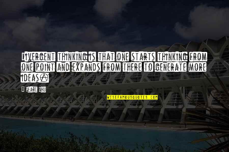 Inspirational Book Of Mormon Quotes By Pearl Zhu: Divergent thinking is that one starts thinking from