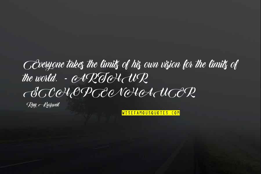 Inspirational Danish Quotes By Ray Kurzweil: Everyone takes the limits of his own vision Inspirational Danish Quotes By Ray Kurzweil: Everyone takes the limits of his own vision