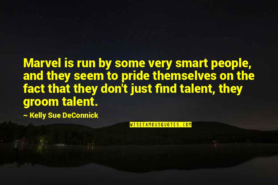 Inspirational Sabbath Day Quotes By Kelly Sue DeConnick: Marvel is run by some very smart people, Inspirational Sabbath Day Quotes By Kelly Sue DeConnick: Marvel is run by some very smart people,