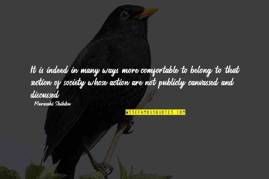 Inspiredsoulworks Com Quotes By Murasaki Shikibu: It is indeed in many ways more comfortable Inspiredsoulworks Com Quotes By Murasaki Shikibu: It is indeed in many ways more comfortable