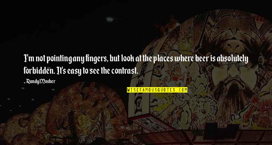 Inspiring Biologist Quotes By Randy Mosher: I'm not pointing any fingers, but look at