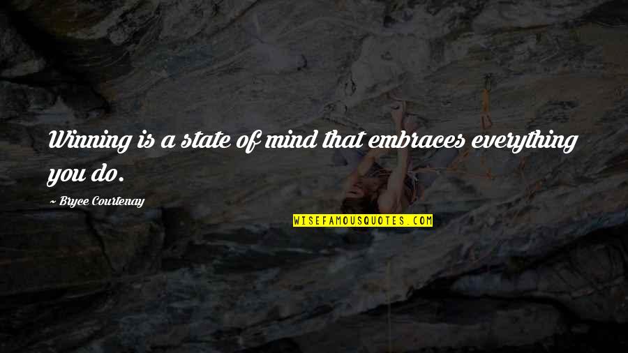 Inspiring Desktop Quotes By Bryce Courtenay: Winning is a state of mind that embraces Inspiring Desktop Quotes By Bryce Courtenay: Winning is a state of mind that embraces