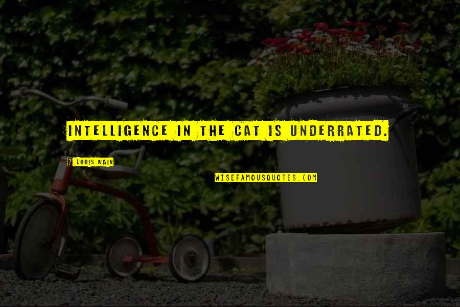 Instagram Unique Quotes By Louis Wain: Intelligence in the cat is underrated. Instagram Unique Quotes By Louis Wain: Intelligence in the cat is underrated.