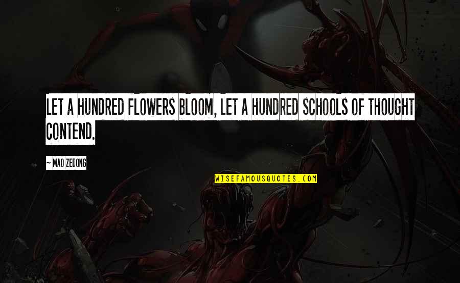 Instituce V Znam Quotes By Mao Zedong: Let a hundred flowers bloom, let a hundred