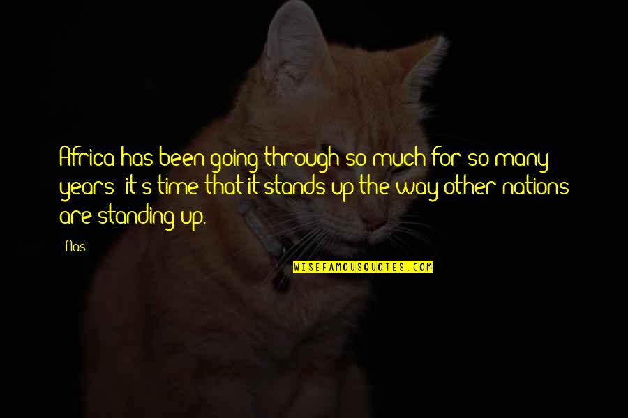 Intarsia Knitting Quotes By Nas: Africa has been going through so much for Intarsia Knitting Quotes By Nas: Africa has been going through so much for