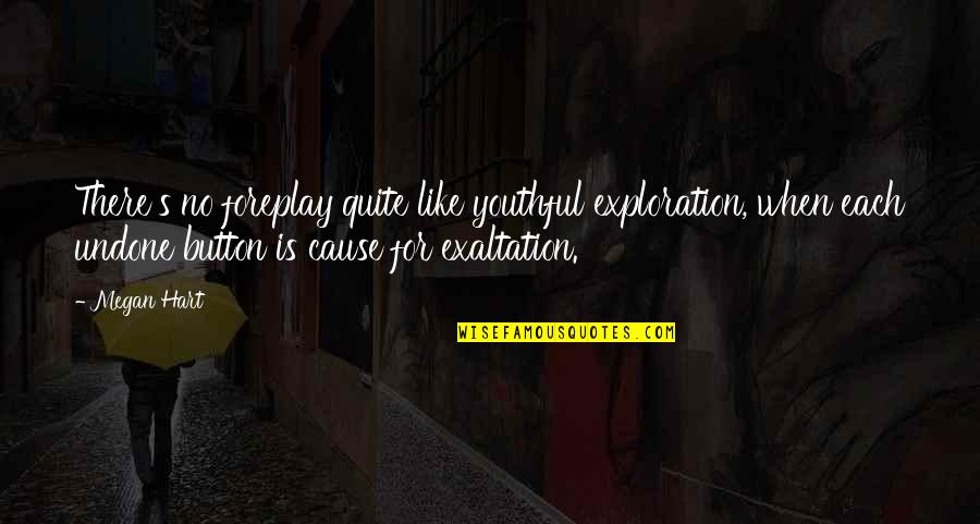 Integrantes Do Now United Quotes By Megan Hart: There's no foreplay quite like youthful exploration, when Integrantes Do Now United Quotes By Megan Hart: There's no foreplay quite like youthful exploration, when