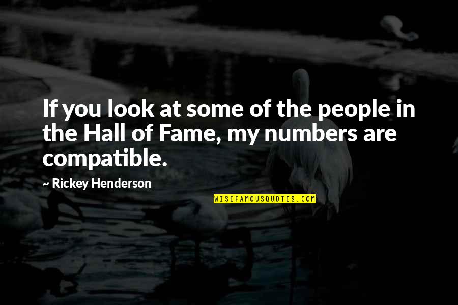 Intellectualist Quotes By Rickey Henderson: If you look at some of the people