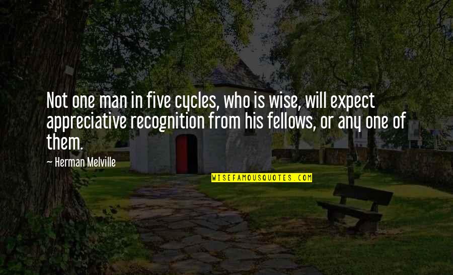Intenzioni Di Quotes By Herman Melville: Not one man in five cycles, who is Intenzioni Di Quotes By Herman Melville: Not one man in five cycles, who is
