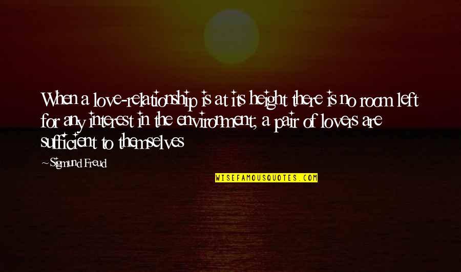 Interest In Love Quotes By Sigmund Freud: When a love-relationship is at its height there Interest In Love Quotes By Sigmund Freud: When a love-relationship is at its height there