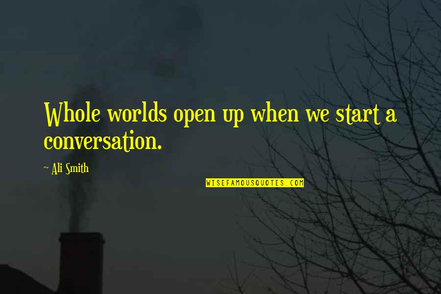 Intershop Displays Quotes By Ali Smith: Whole worlds open up when we start a