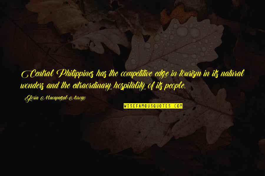 Intimacy Closeness Quotes By Gloria Macapagal-Arroyo: Central Philippines has the competitive edge in tourism