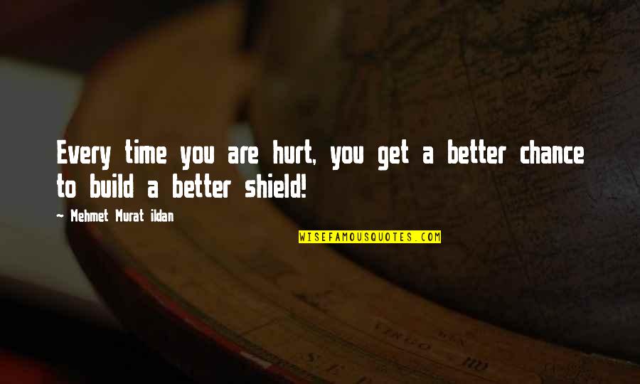 Intolerancia Definicion Quotes By Mehmet Murat Ildan: Every time you are hurt, you get a Intolerancia Definicion Quotes By Mehmet Murat Ildan: Every time you are hurt, you get a
