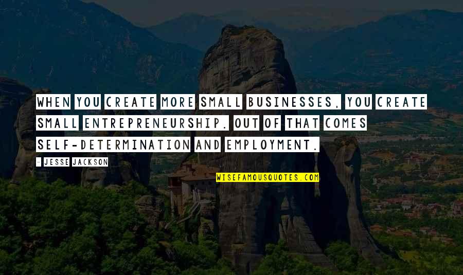 Introcaso Funeral Home Quotes By Jesse Jackson: When you create more small businesses, you create