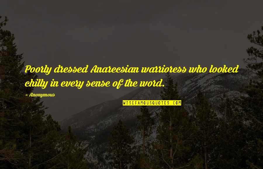 Investing In Forex Quotes By Anonymous: Poorly dressed Anarecsian warrioress who looked chilly in