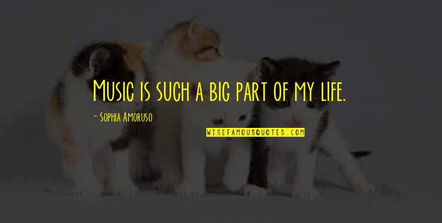 Investing In The Lives Of Others Quotes By Sophia Amoruso: Music is such a big part of my
