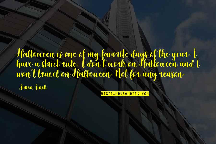 Involuted Toenail Quotes By Simon Sinek: Halloween is one of my favorite days of