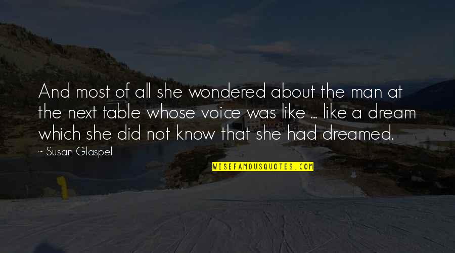 Ipls Score Quotes By Susan Glaspell: And most of all she wondered about the Ipls Score Quotes By Susan Glaspell: And most of all she wondered about the