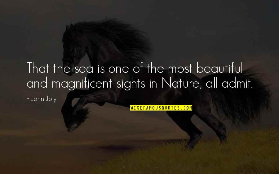Irish New Home Blessing Quotes By John Joly: That the sea is one of the most