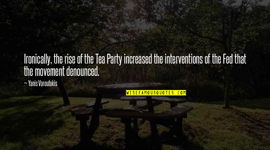 Ironically Quotes By Yanis Varoufakis: Ironically, the rise of the Tea Party increased