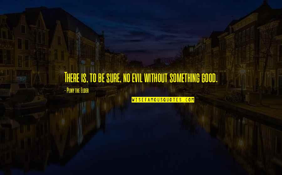 Is Latin Quotes By Pliny The Elder: There is, to be sure, no evil without