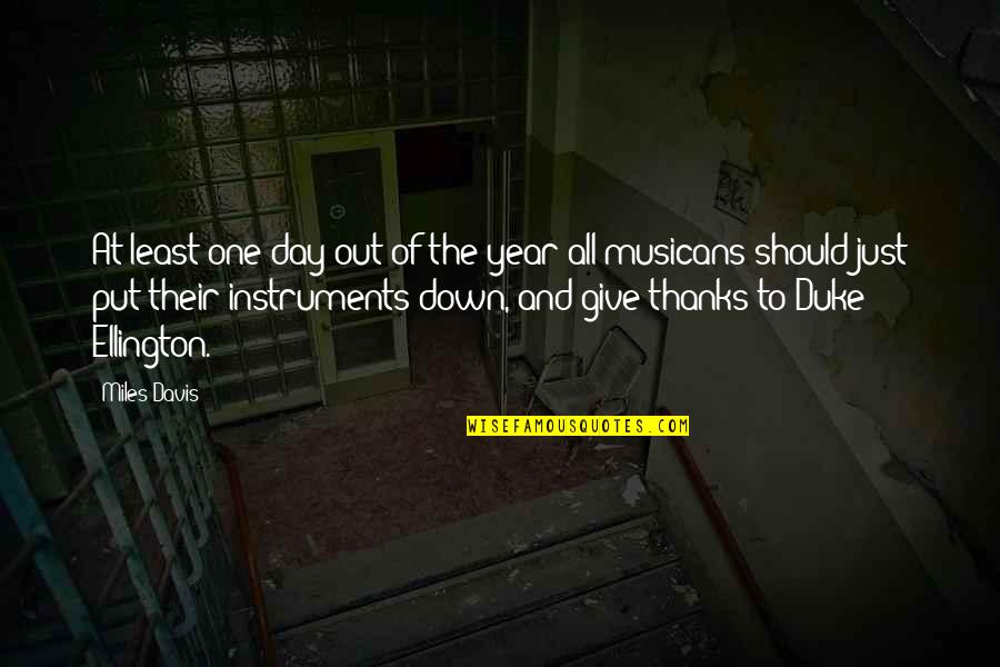 Isbc Stock Quote Quotes By Miles Davis: At least one day out of the year Isbc Stock Quote Quotes By Miles Davis: At least one day out of the year