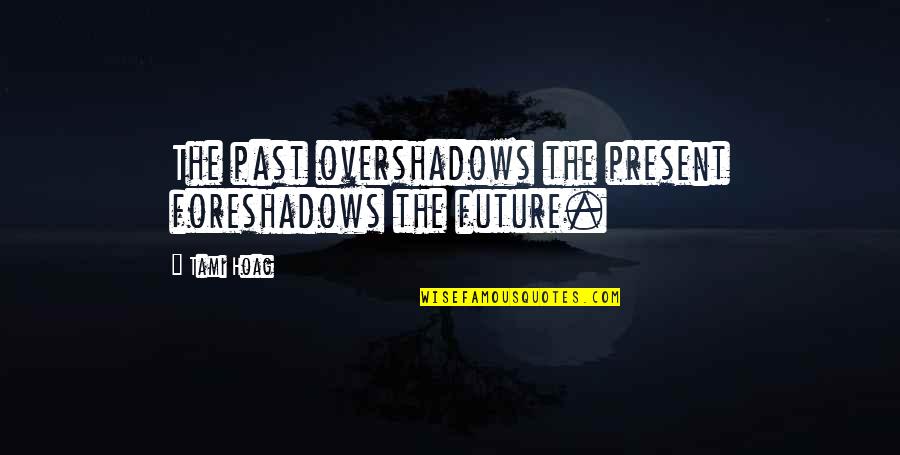 Isgur Turkey Quotes By Tami Hoag: The past overshadows the present foreshadows the future.