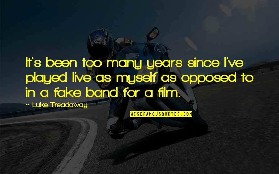 It Film Quotes By Luke Treadaway: It's been too many years since I've played It Film Quotes By Luke Treadaway: It's been too many years since I've played