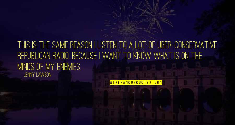 It Not The Same Without You Quotes By Jenny Lawson: This is the same reason I listen to