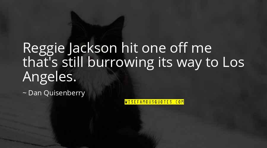 Iwenty Quotes By Dan Quisenberry: Reggie Jackson hit one off me that's still