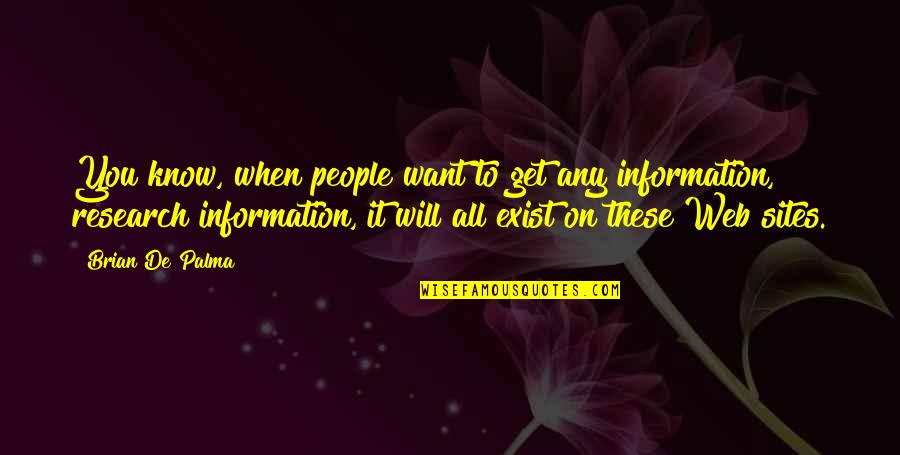 Izayah Cummings Quotes By Brian De Palma: You know, when people want to get any