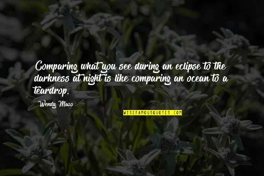Izod Shoes Quotes By Wendy Mass: Comparing what you see during an eclipse to Izod Shoes Quotes By Wendy Mass: Comparing what you see during an eclipse to