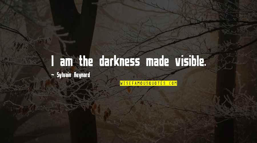 Izolovano Zvezdi Te Quotes By Sylvain Reynard: I am the darkness made visible.