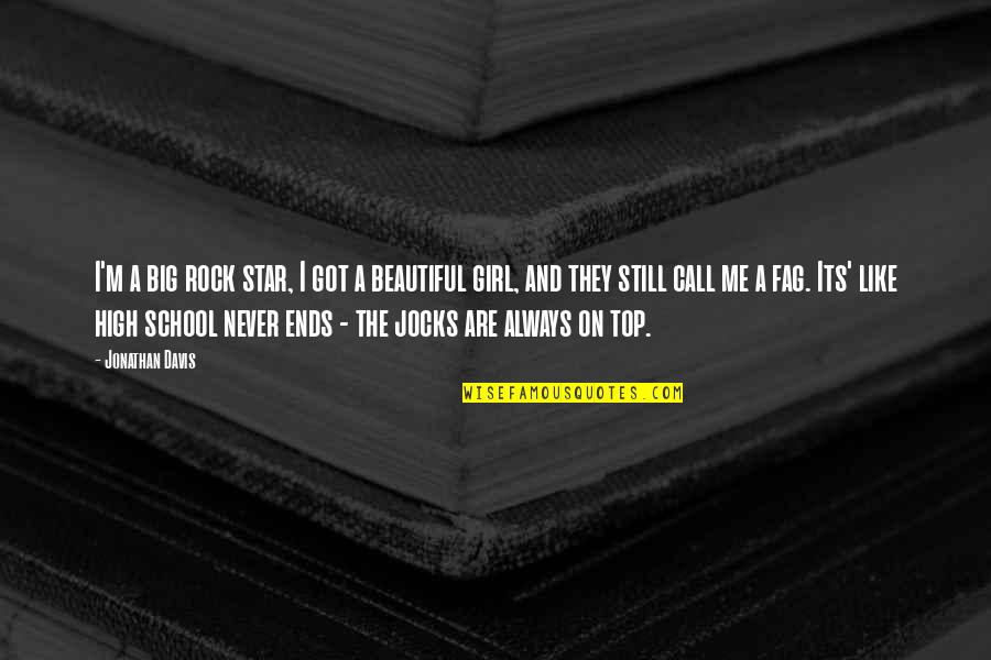 J Rvel Avanto Quotes By Jonathan Davis: I'm a big rock star, I got a J Rvel Avanto Quotes By Jonathan Davis: I'm a big rock star, I got a