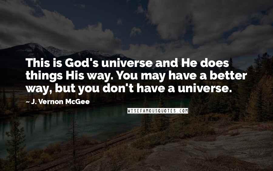 Image result for vernon mcgee quote about universe"