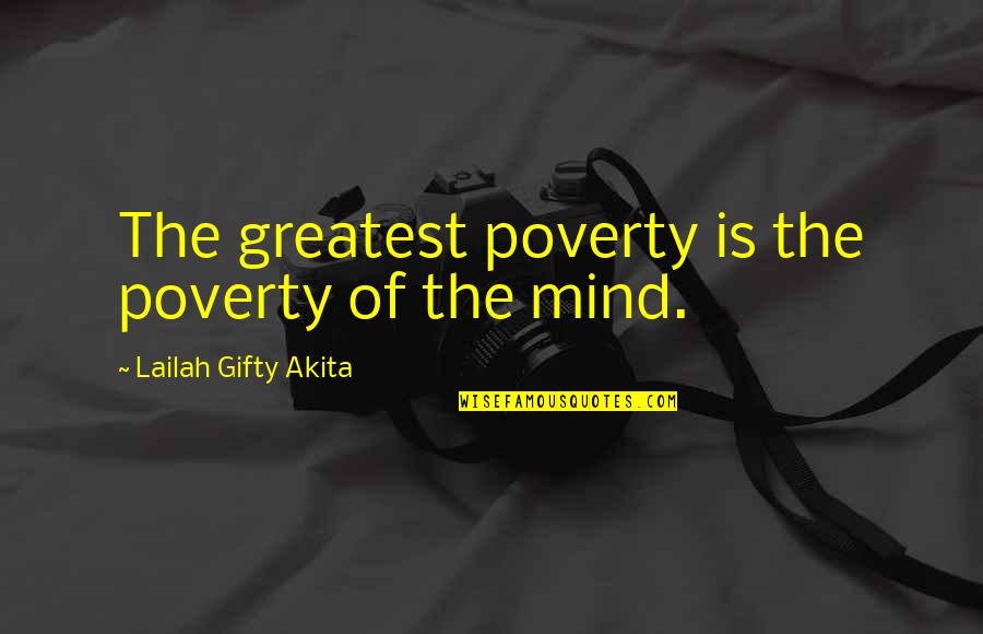 Jack Handy Deep Thoughts Birthday Quotes By Lailah Gifty Akita: The greatest poverty is the poverty of the