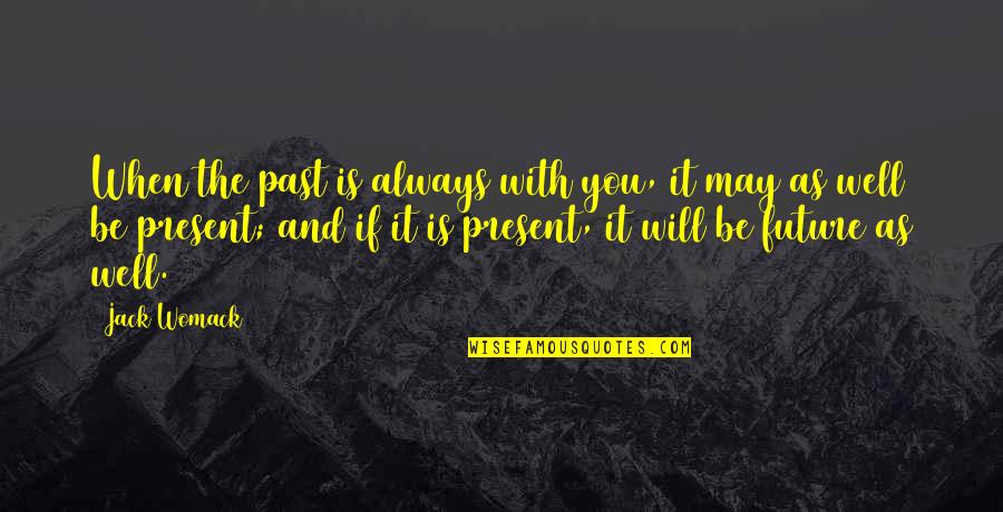 Jack Womack Quotes By Jack Womack: When the past is always with you, it