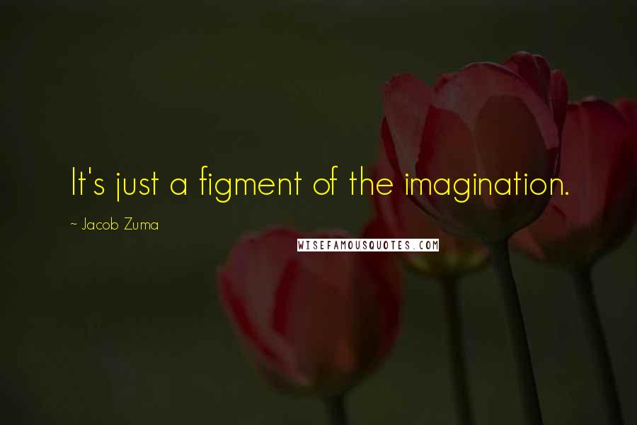 Jacob Zuma quotes: It's just a figment of the imagination.