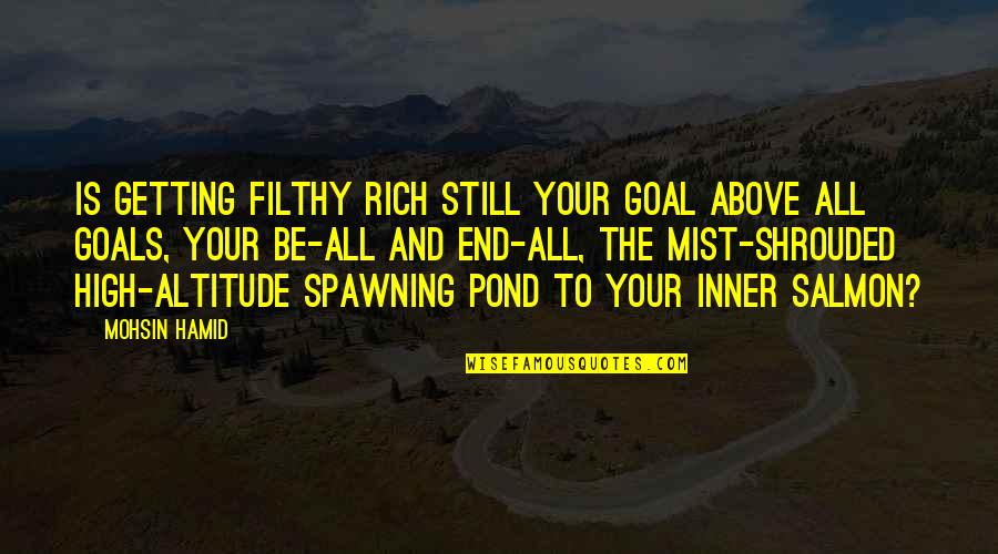 Jacobine Train Quotes By Mohsin Hamid: Is getting filthy rich still your goal above