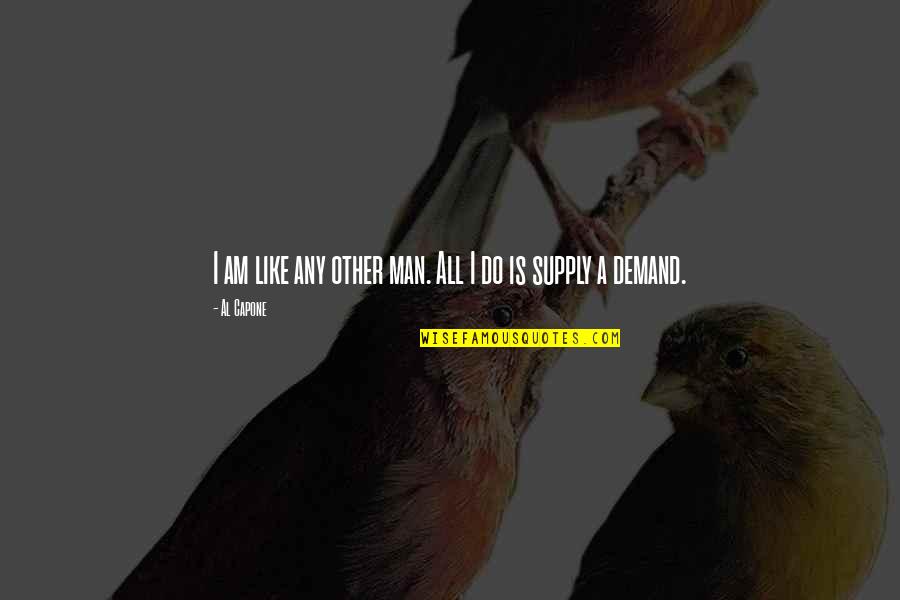 Jacobinism In America Quotes By Al Capone: I am like any other man. All I