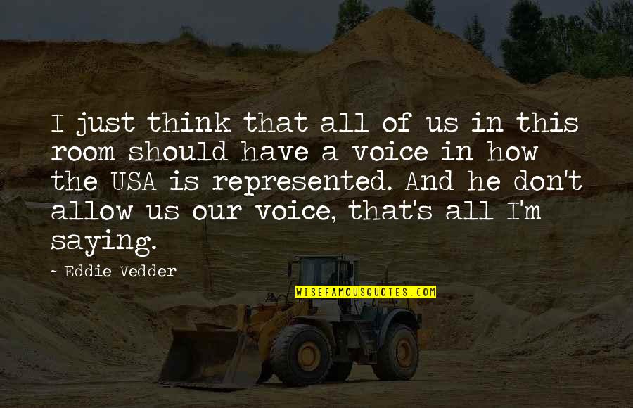 Jahir Raihan Quotes By Eddie Vedder: I just think that all of us in
