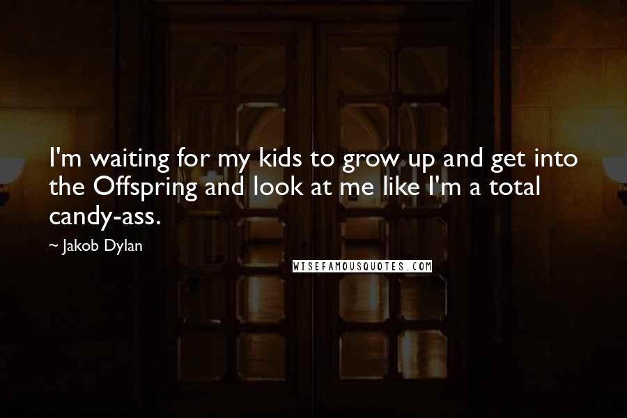 Jakob Dylan quotes: I'm waiting for my kids to grow up and get into the Offspring and look at me like I'm a total candy-ass.