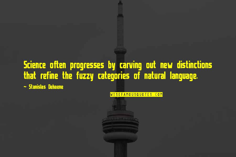 James Fitzgerald Quotes By Stanislas Dehaene: Science often progresses by carving out new distinctions James Fitzgerald Quotes By Stanislas Dehaene: Science often progresses by carving out new distinctions
