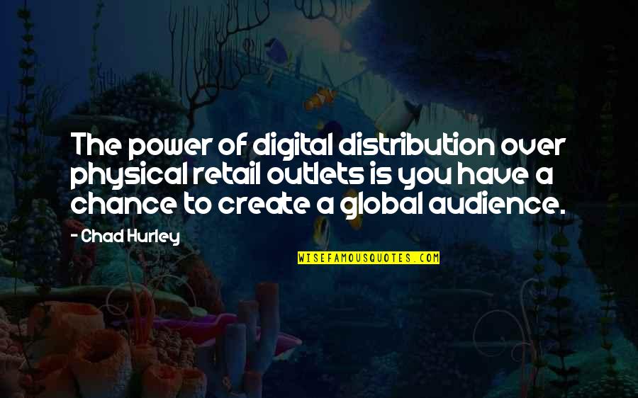 James Haskell Quotes By Chad Hurley: The power of digital distribution over physical retail